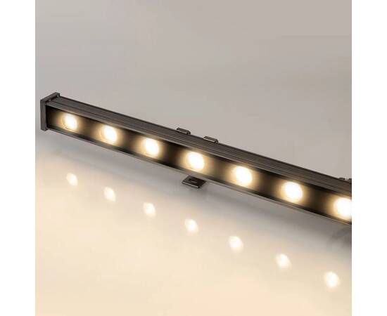 Линейный светодиодный прожектор Arlight AR-LINE-1000-18W Warm3000 (GR, 15x60 deg, 230V) 041730, изображение 3