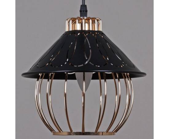 Подвесной светильник Reluce 02503-0.9-01 BK+GD, изображение 2