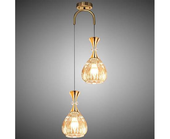 Подвесной светильник Reluce 09015-0.9-02 Amber, изображение 3