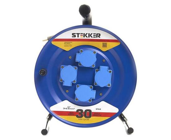 Удлинитель Stekker Professional 4гн 30м с/з PRF02-41-30 39296, изображение 4