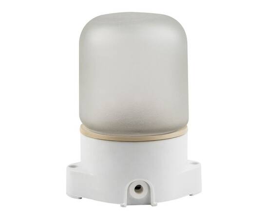 Потолочный влагозащищенный светильник для бань и саун Uniel UWL-K01R 60W/E27 IP65 White UL-00011471, изображение 2