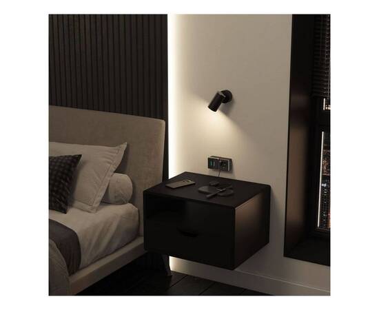 Розетка с заземлением, шторками и USB тип A+C Werkel Gallant чёрный хром W5071735 4690389179655, изображение 3