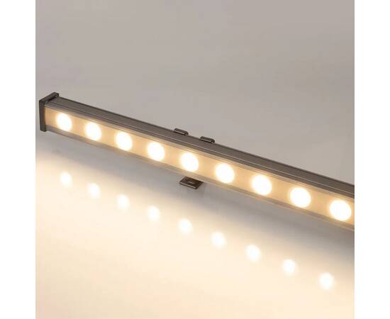 Линейный светодиодный прожектор Arlight AR-LINE-1000-24W Warm3000 (GR, 15 deg, 230V) 042178, изображение 2