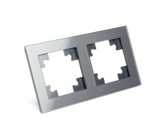Рамка 2-постовая Stekker Катрин графит GFR00-7002-06 39540, изображение 4