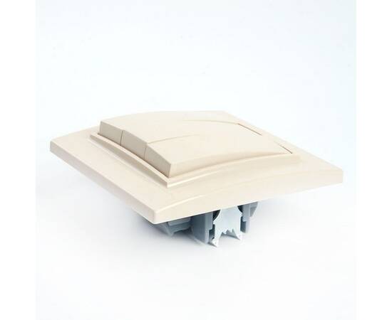 Выключатель трехклавишный Stekker Эрна слоновая кость PSW10-9007-02 39923, изображение 5