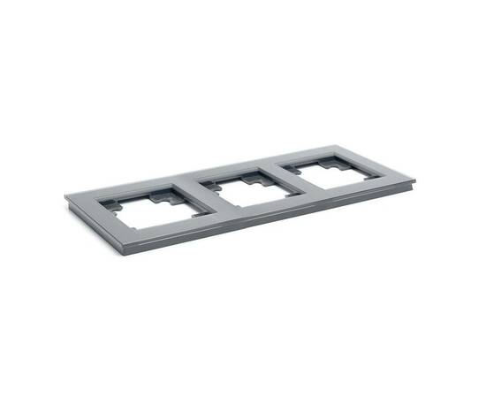 Рамка 3-постовая Stekker Катрин графит GFR00-7003-06 39541, изображение 4