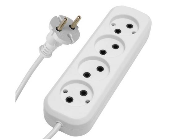 Удлинитель Stekker Home 4гн 3м б/з HM01-40-03 39217