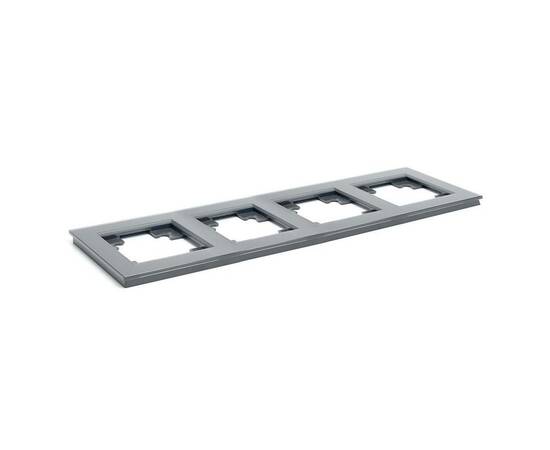 Рамка 4-постовая Stekker Катрин графит GFR00-7004-06 39542, изображение 3