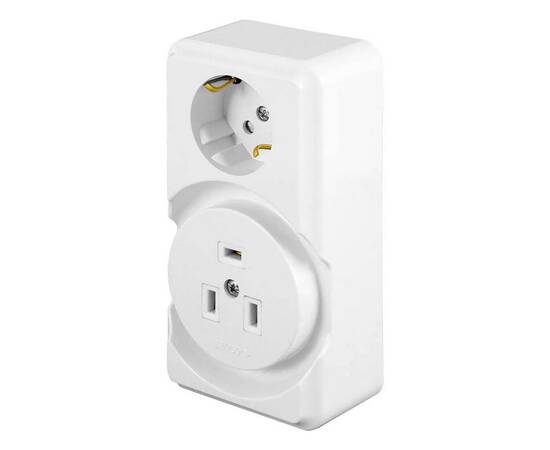 Розетка для плит 2P+PE Stekker белый PST32-53-20 39826