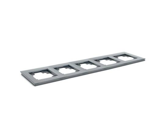 Рамка 5-постовая Stekker Катрин графит GFR00-7005-06 39642, изображение 2