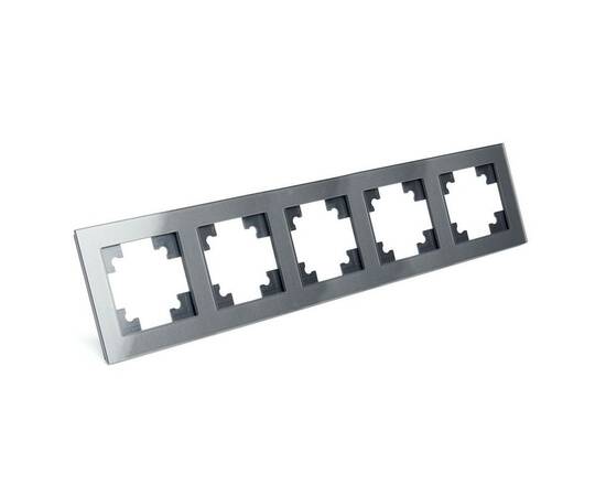 Рамка 5-постовая Stekker Катрин графит GFR00-7005-06 39642, изображение 3