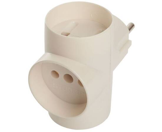 Разветвитель сетевой Stekker 3гн б/з ADP10-15-20 39227