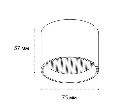 Потолочный светодиодный светильник Italline IT02-007 white 4000K, изображение 2