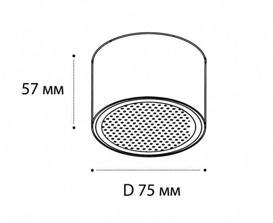Потолочный светодиодный светильник Italline IT02-007 black 3000K, изображение 2