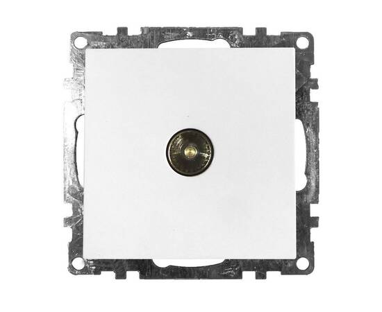 Розетка телевизионная TV Stekker Катрин белый GLS00-7108-01 39306