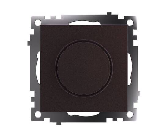 Выключатель диммирующий TRIAC Stekker Катрин шоколад GLS10-7106-04 49017