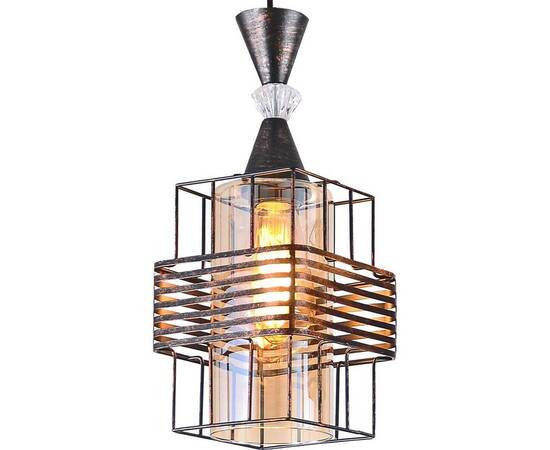 Подвесной светильник Reluce 03128-0.9-01 BK+Patina Gold, изображение 2