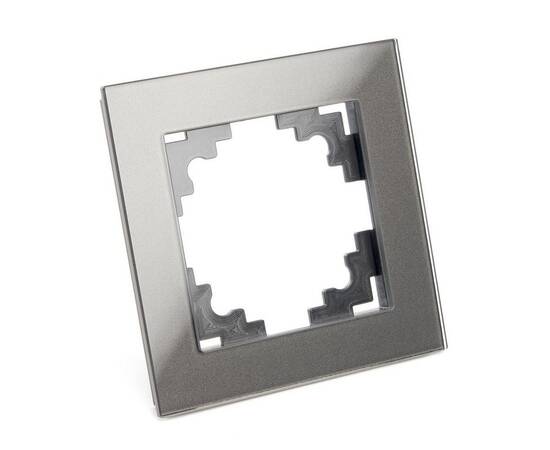 Рамка 1-постовая Stekker Катрин графит GFR00-7001-06 39539, изображение 5