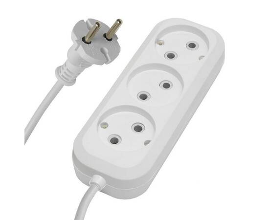 Удлинитель Stekker Home 3гн 2м б/з HM01-30-02 39209