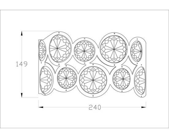 Настенный светильник Arte Lamp Sarah A1062AP-2CC, изображение 2