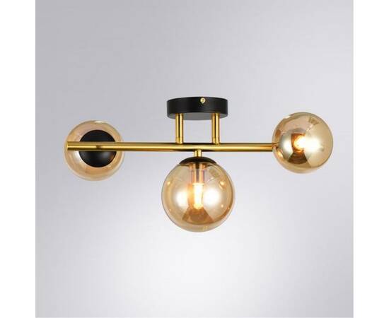 Потолочная люстра Arte Lamp Gemini A2243PL-3PB, изображение 4
