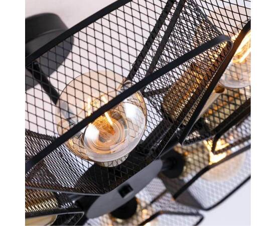 Потолочная люстра Arte Lamp Maasym A7044PL-8BK, изображение 3