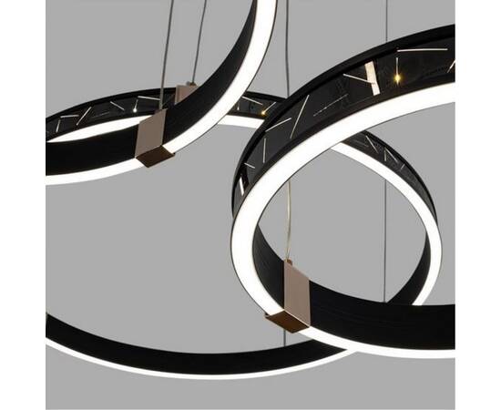 Подвесной светодиодный светильник Arte Lamp Shine A2222SP-3BK, изображение 4