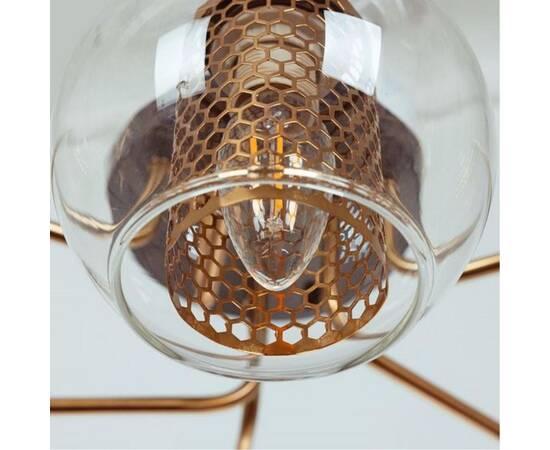 Потолочная люстра Arte Lamp Manchester A7045PL-6BK, изображение 2