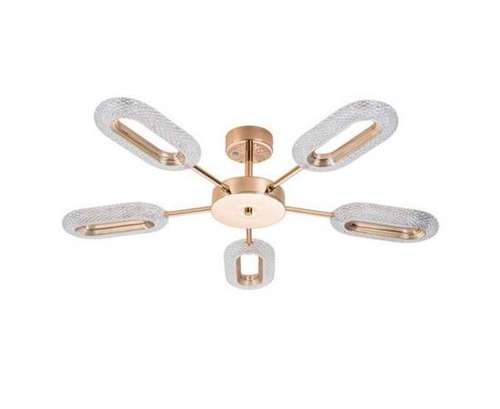 Потолочная светодиодная люстра Arte Lamp Ovale A2489PL-5GO