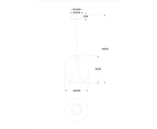 Подвесной светодиодный светильник Divinare Campo 5875/51 SP-20, изображение 2