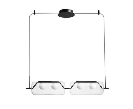 Подвесной светодиодный светильник Arte Lamp Geneva A2341SP-4BK