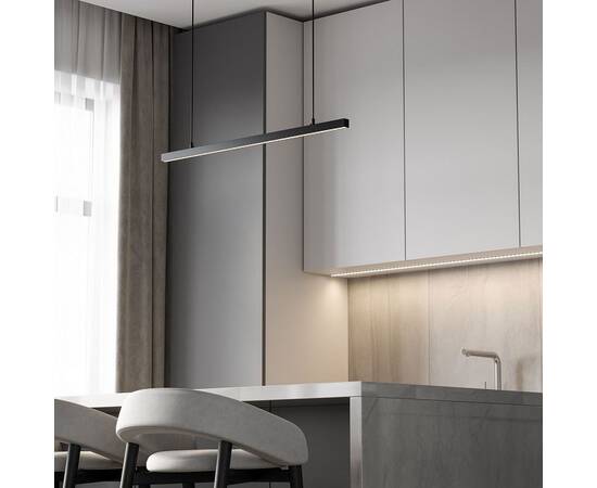 Подвесной трековый светодиодный светильник Elektrostandard Slim Magnetic Vilo 85107/01 36W 4000K черный a064805, изображение 4