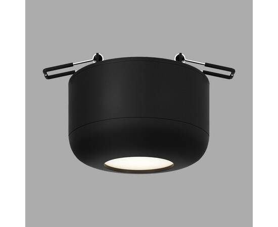 Встраиваемый светодиодный светильник Elektrostandard Onde 25088/LED 7W 4000K черный a064200, изображение 3