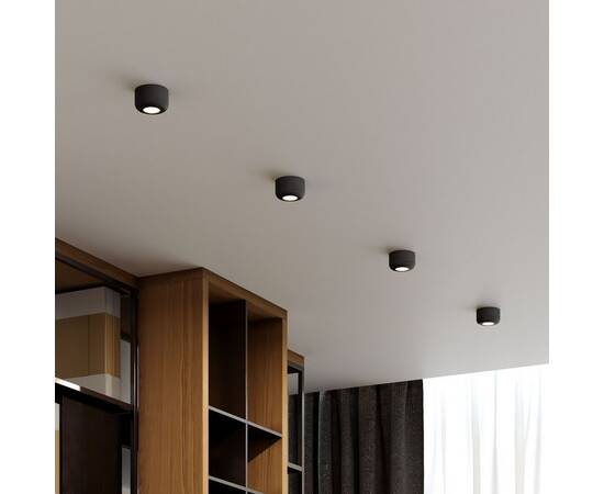 Встраиваемый светодиодный светильник Elektrostandard Onde 25088/LED 7W 4000K черный a064200, изображение 4