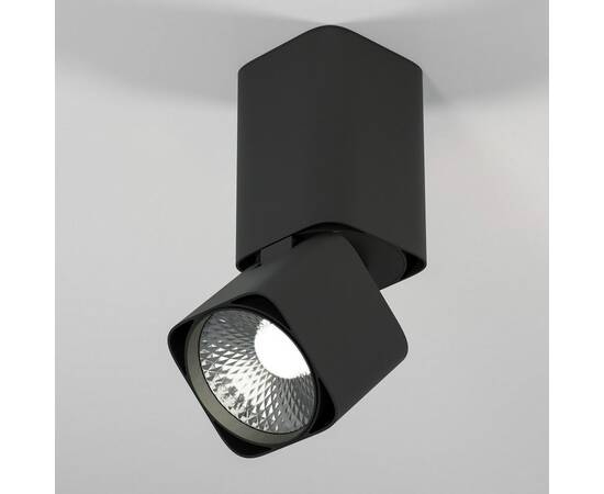 Потолочный светодиодный светильник Elektrostandard Cubus 25043/LED 10W 4000K черный a063682