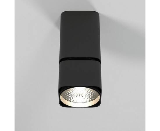 Потолочный светодиодный светильник Elektrostandard Cubus 25043/LED 10W 4000K черный a063682, изображение 2