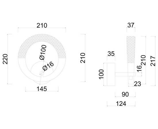 Бра Arte Lamp Montana A7777AP-1GO, изображение 2