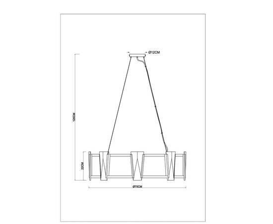 Подвесная люстра Arte Lamp Grato A4079LM-8CC, изображение 2