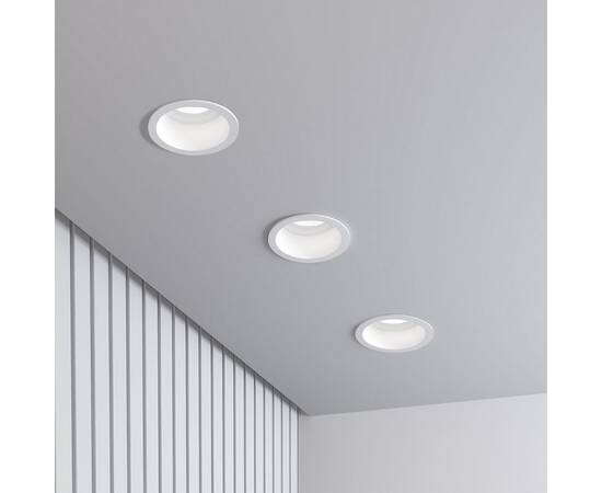 Встраиваемый светильник Elektrostandard Hide 25008/01 GU10 белый a064262, изображение 3