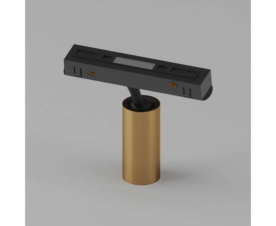 Трековый светодиодный светильник Elektrostandard Slim Magnetic Dim Cantors 85071/01 латунь a063531, изображение 3