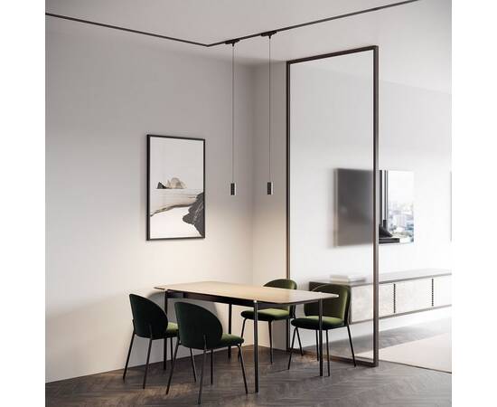 Подвесной трековый светодиодный светильник Elektrostandard Amend 85113/01 черный a065337, изображение 2