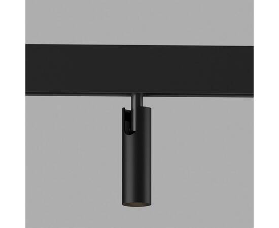 Трековый светодиодный светильник Elektrostandard Slim Magnetic Dim Cubo 85070/01 черный a063530, изображение 2