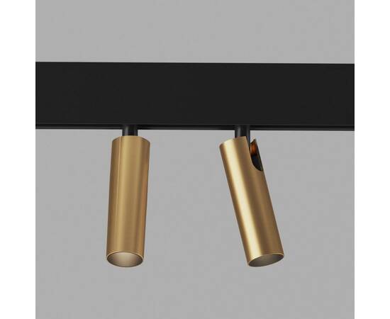 Трековый светодиодный светильник Elektrostandard Slim Magnetic Dim Dual 85056/01 латунь a063527, изображение 3