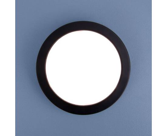 Встраиваемый светодиодный светильник Elektrostandard Aster DSKR80 5W 3300K черный a063989, изображение 4