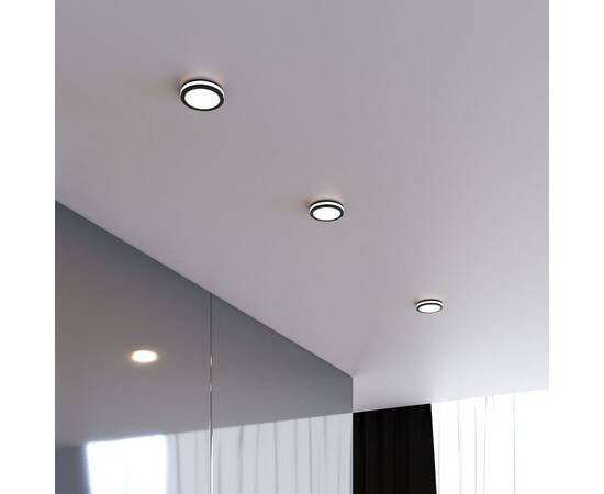 Встраиваемый светодиодный светильник Elektrostandard Aster DSKR80 5W 3300K черный a063989, изображение 5