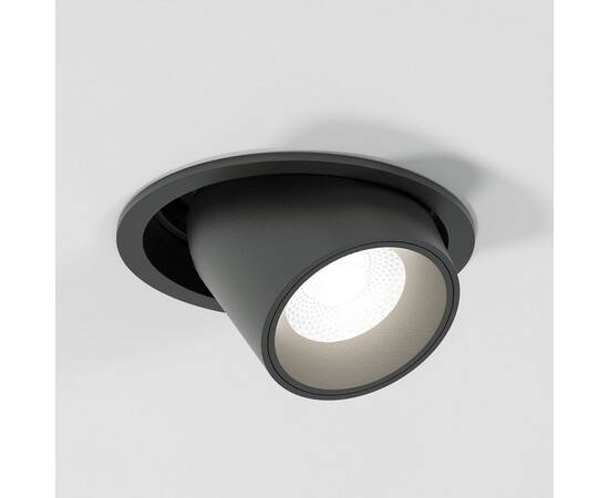 Встраиваемый светодиодный светильник Elektrostandard Conner 25086/LED 8W 4000K черный a063992