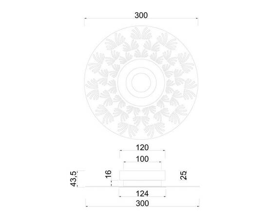Бра Arte Lamp Biscotto A2643AP-1GO, изображение 2