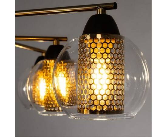 Потолочная люстра Arte Lamp Manchester A7045PL-8BK, изображение 3