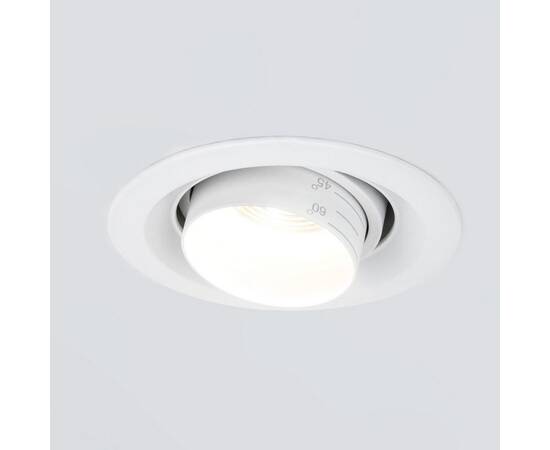 Встраиваемый светодиодный светильник Elektrostandard Zoom 9919 LED 10W 3000K белый a064031, изображение 5