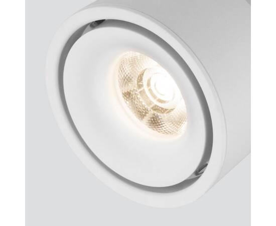 Накладной светодиодный светильник Elektrostandard Klips DLR031 15W 3000K белый матовый a063936, изображение 3